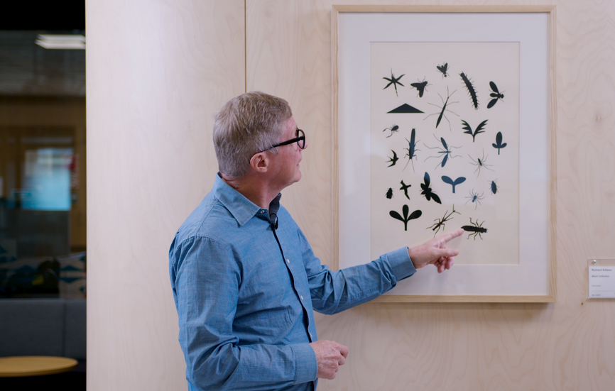 Video: 'Richard Killeen's Black Collection, 1976', Lincon University | Te Whare Wānanga o Aroaki, 2025