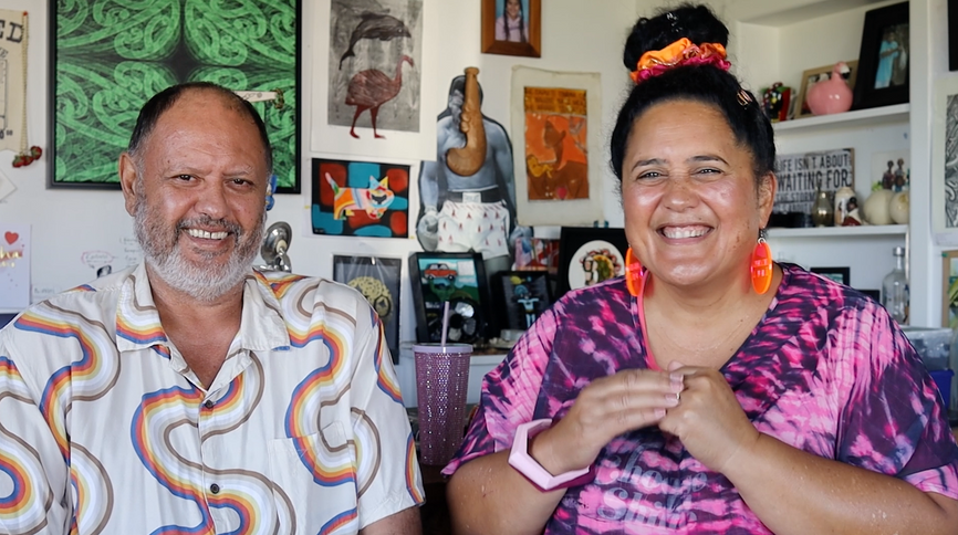 Video: Artist interview with Tania Lewis-Rickard and Tawhai Rickard, 2026