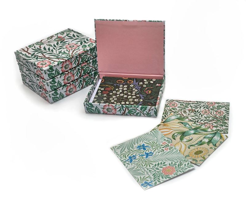 Pomegranate William Morris 16 Pkt Boxed Notecards