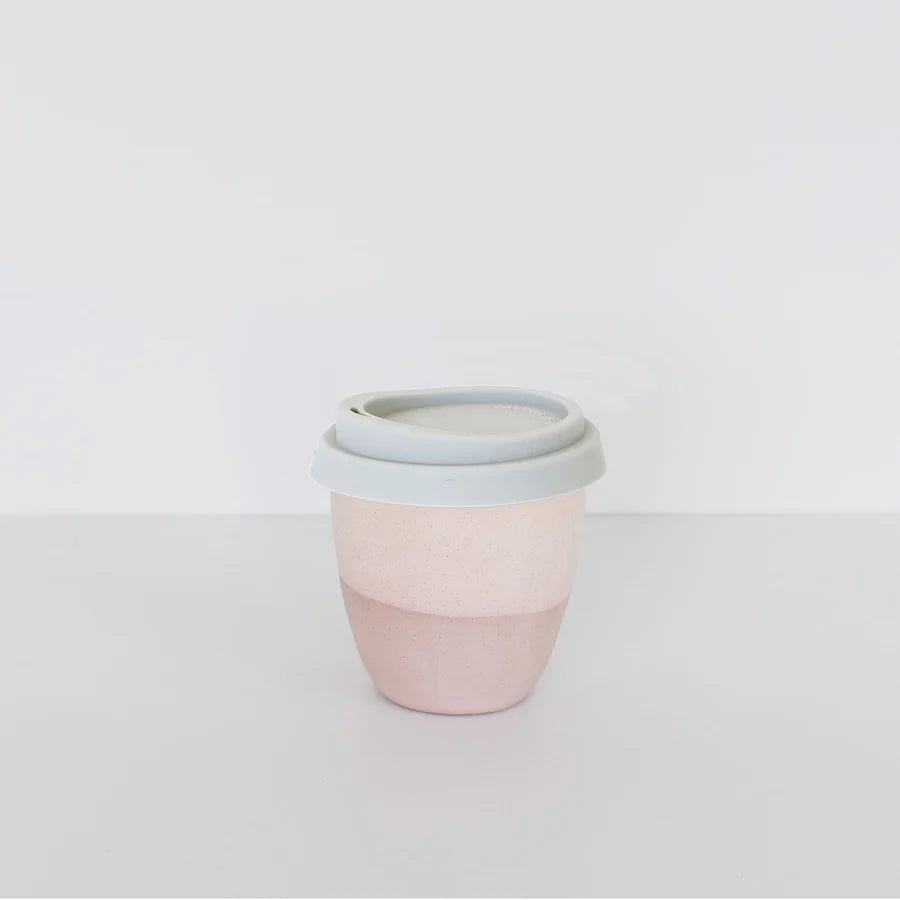 JS Ceramics Travel Cup, Pink Sand