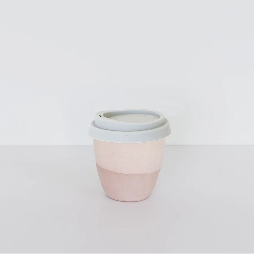 JS Ceramics Travel Cup, Pink Sand