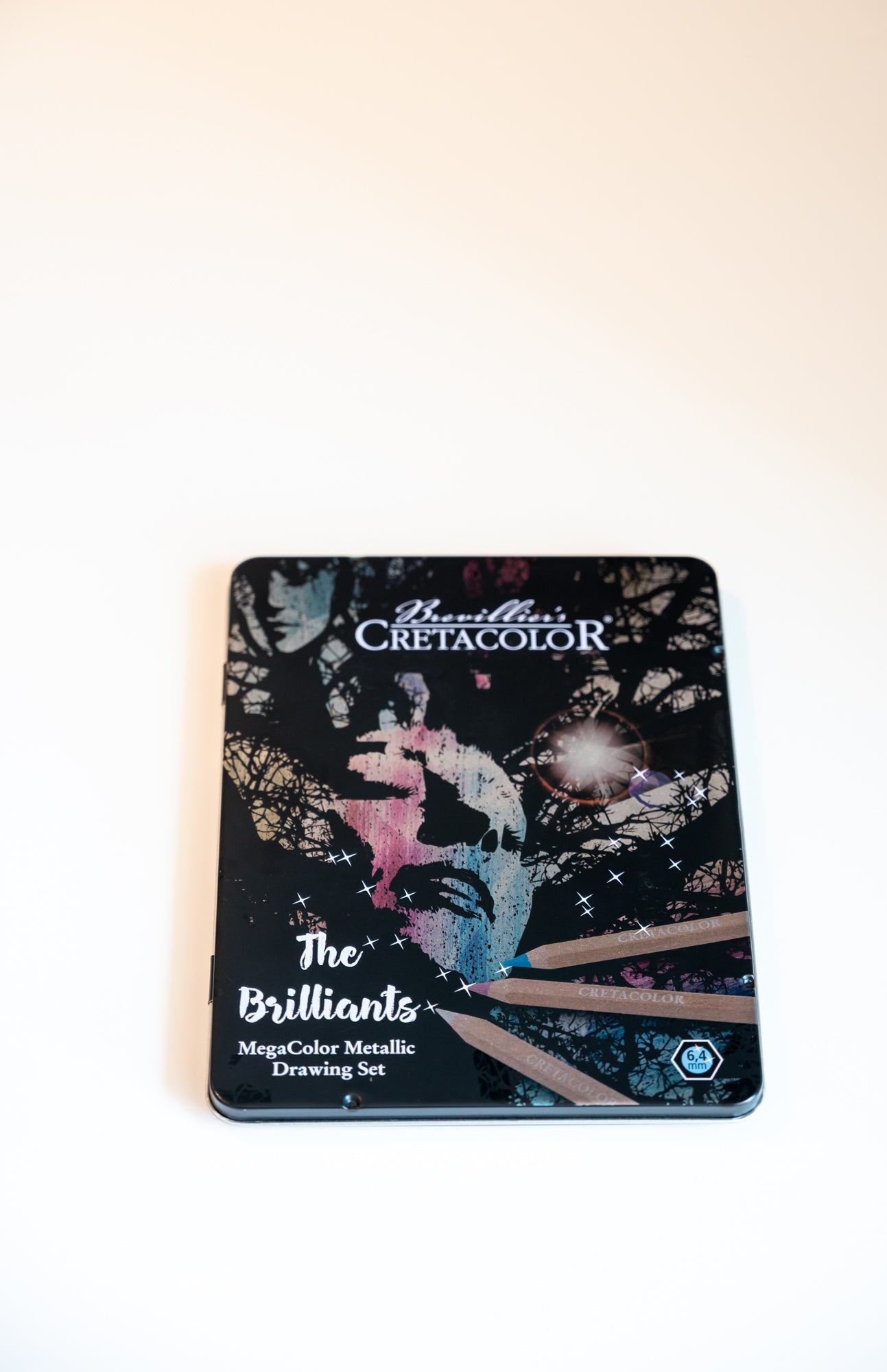 Creta Brilliants Megacolor Metallic Pencil - Set 12