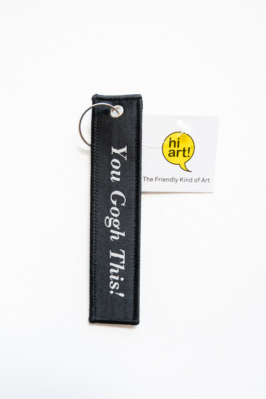 You Gogh This Keyring - Hi Art!