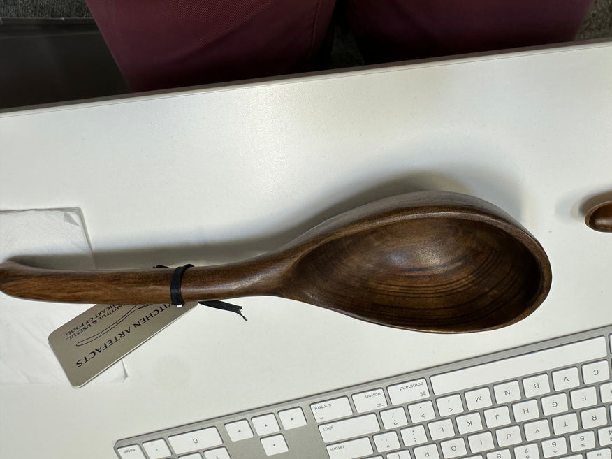 Kitchen Artefact Medium Ladle Pakutea