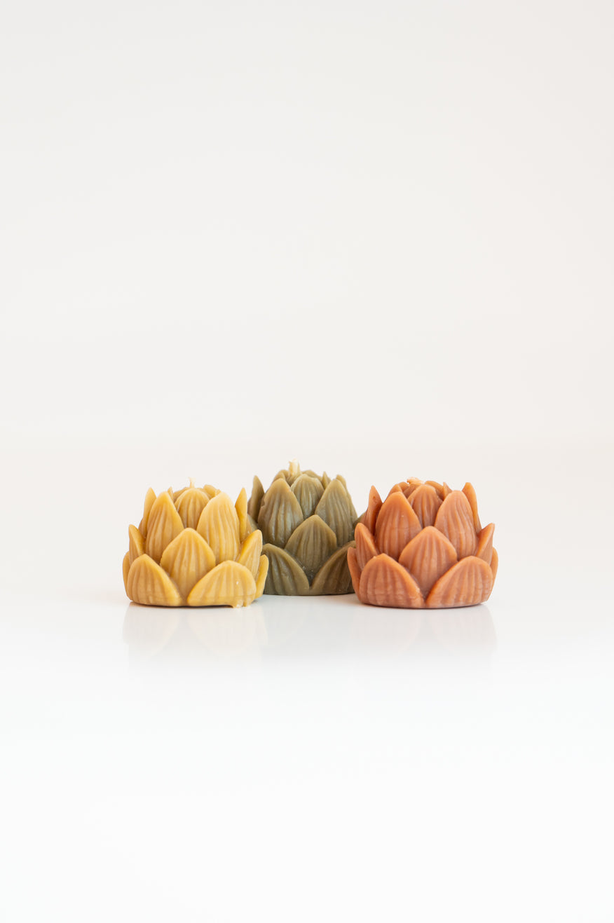 The Authentic Honey Co — Mini Lotus Candle