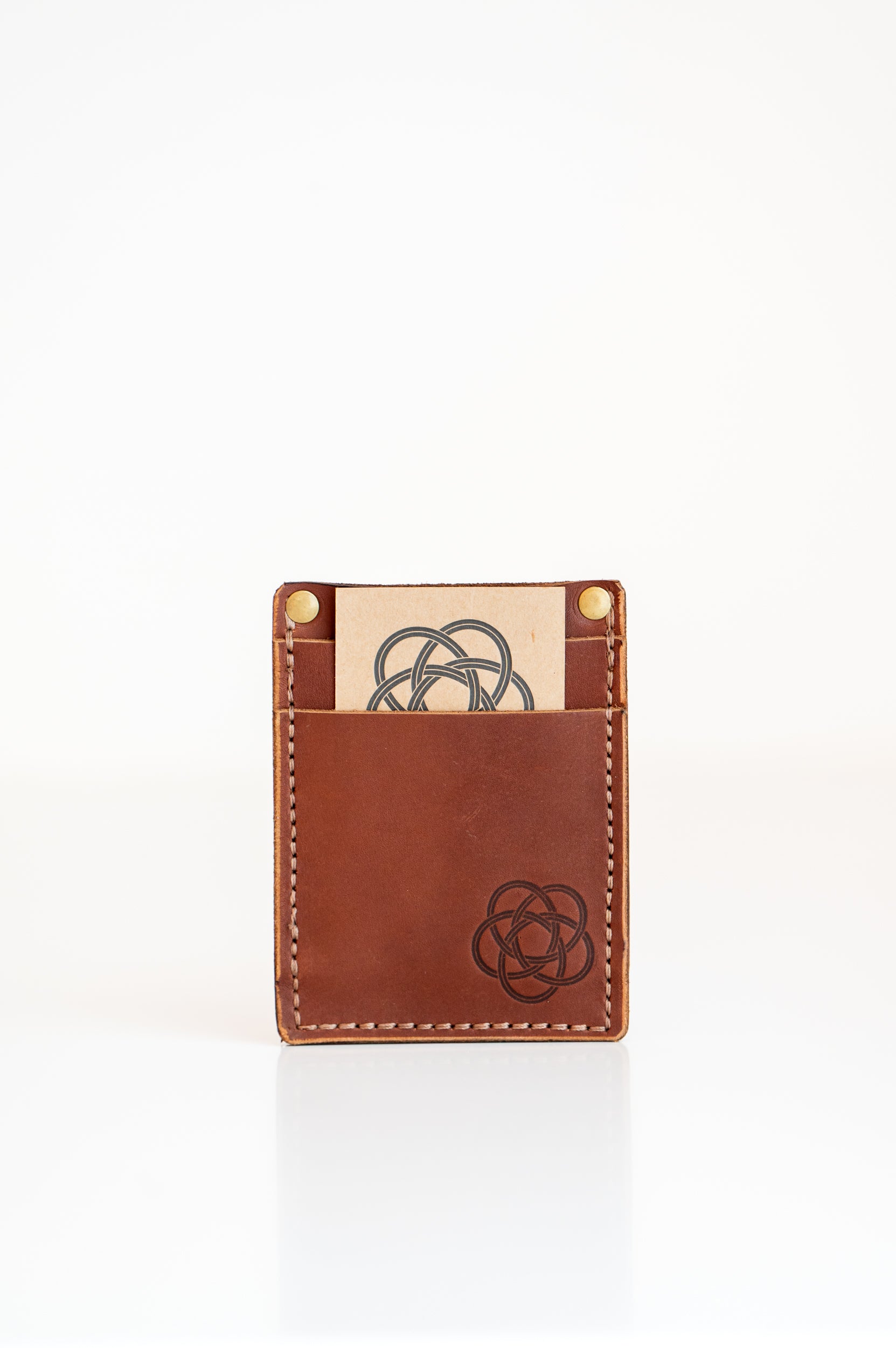 TKL Leather Card holder tan