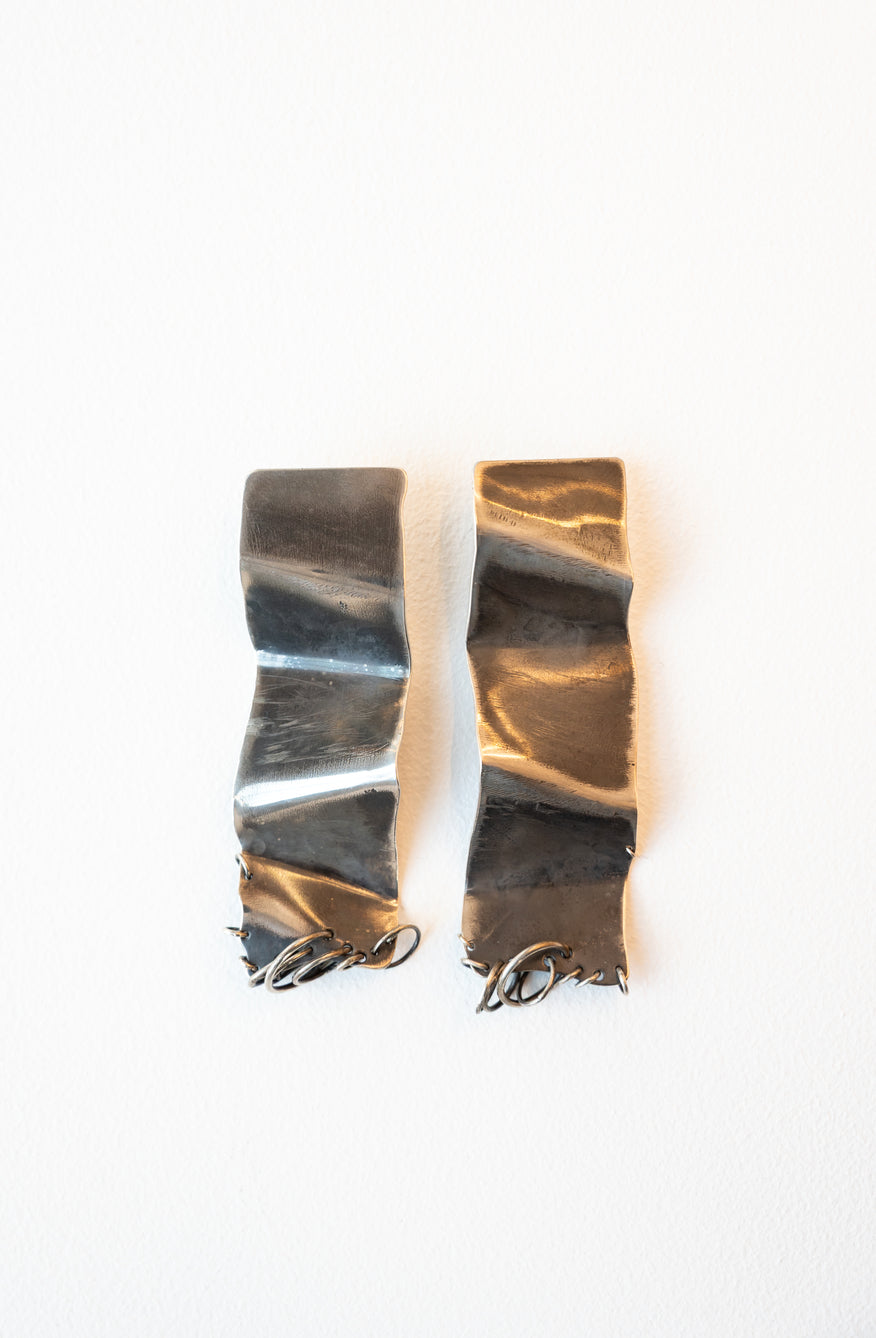 Ruth O'Connell Jagged Plates Earrings